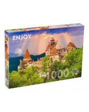 Παζλ Enjoy 1000 κομμάτια - Κάστρο Μπραν, Ρουμανία -1