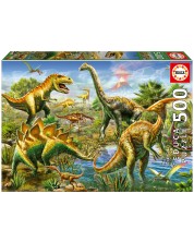 Παζλ Educa 500 κομμάτια - Jurassic -1