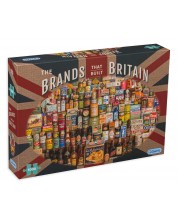 Παζλ Gibsons 1000 κομμάτια – The Brands That Made Britain, Robert Opie