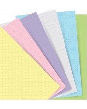 Πλήρωση για Notebook Filofax A5 - Χαρτί παστέλ με με κουκίδες -1