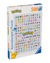 Παζλ Ravensburger 500 τεμαχίων-Pokemon - τα πρώτα 151