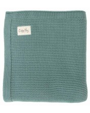 Βαμβακερή κουβέρτα Cotton Hug - Organic, 80 x 100 cm, Salvia -1