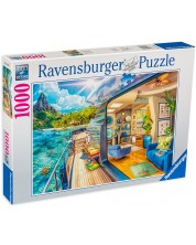 Παζλ Ravensburger 1000 τεμαχίων- Τροπική ζωή