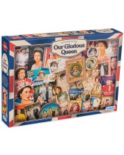 Παζλ Gibsons 1000 κομμάτια-Η βασίλισσα της Μεγάλης Βρετανίας