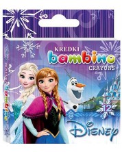 Κηρομπογιές Bambino Premium - Frozen, 12 τεμάχια -1