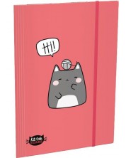 Φάκελος με λάστιχο Lizzy Card Kittok Catt - A4 