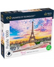 Παζλ Trefl 1000 κομματιά-Ο Πύργος του Άιφελ, Παρίσι