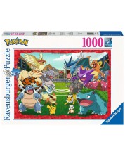 Παζλ Ravensburger 1000 κομμάτια - Pokémon:Η μάχη -1