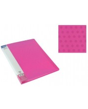 Φάκελος με 10 θήκες Spree A4 - Dots,ροζ