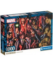 Παζλ Clementoni 1000 κομμάτια - Οι ήρωες του Marvel -1