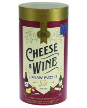 Παζλ Galison από 500 κομμάτια -  Τυρί και κρασί
