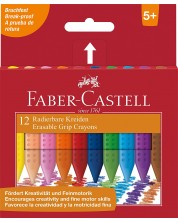 Παστέλ Faber Castell - Grip , 12 χρωμάτων