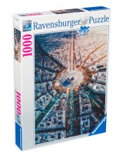 Παζλ Ravensburger από 1000 κομμάτια - Το Παρίσι από ψηλά