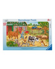 Παζλ Ravensburger 15 κομμάτια - Η χαρούμενη φάρμα 