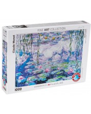 Παζλ Eurographics 1000 κομμάτια – Νούφαρα, Claude Monet