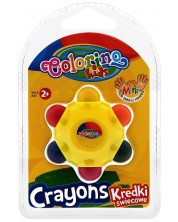 Κηρομπογιές   Colorino Kids -αστέρι, 6 χρώματα -1