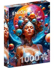 Παζλ Enjoy 1000 κομμάτια - Θεά του Διαστήματος -1