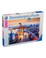 Παζλ Ravensburger 1000 κομμάτια - Λιμάνι -1