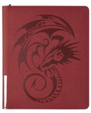 Φάκελο αποθήκευσης καρτών Dragon Shield Album Zipster Regular - Blood Red