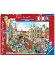 Παζλ Ravensburger 1000 κομμάτια -Πόλεις του κόσμου: Βενετία -1