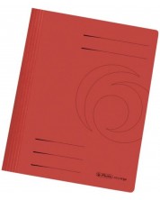 Φάκελος με έλασμα Herlitz -κόκκινος -1