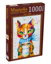 Παζλ Magnolia 1000 κομμάτια - Πολύχρωμο γατάκι -1