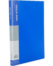 Φάκελος με 30 ζελατίνες Deli Classic - E38146, А4, μπλε