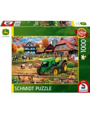Παζλ Schmidt 1000 κομμάτια - J.Deere-Farm w.tractor
