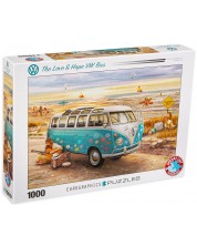 Παζλ Eurographics 1000 κομμάτια - Το λεωφορείο της αγάπης και της ελπίδας της VW, Greg Giordano -1