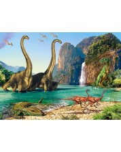 Παζλ Castorland από 60 τεμάχια - Ο κόσμος των δεινοσαύρων