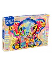 Παζλ Yazz Puzzle 1000 κομμάτια - Μωρό ελέφαντα -1