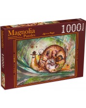 Παζλ Magnolia 1000 τεμαχίων- Σαλιγκάρι