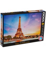 Παζλ Eurographics 1000 κομμάτια - Ο Πύργος του Άιφελ, Παρίσι  -1