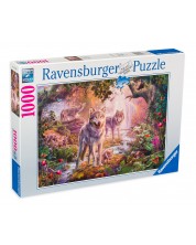 Παζλ Ravensburger 1000 κομμάτια  -Λύκους το καλοκαίρι
