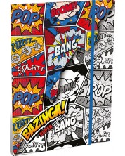 Φάκελος με λάστιχο  А4 Lizzy Card - Supercomics Bazinga