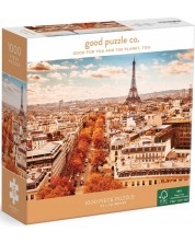 Παζλ Good Puzzle 1000 κομμάτια - Παρίσι την Άνοιξη -1