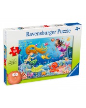 Παζλ Ravensburger 60 κομμάτια - Ιστορία για γοργόνες 09638