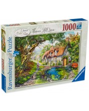 Παζλ Ravensburger από 1000 κομμάτια - Πολύχρωμος λόφος