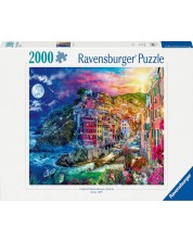 Παζλ Ravensburger  2000 κομμάτια - Πολύχρωμο Cinque Terre -1