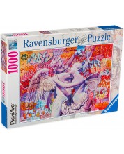 Παζλ Ravensburger από 1000 κομμάτια - Εραστές Έρως και Ψυχή
