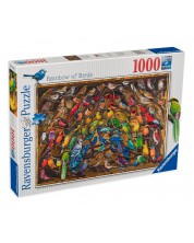 Παζλ Ravensburger 1000 τεμαχίων- Τα πουλιά του κόσμου