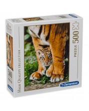 Παζλ Clementoni 500 κομμάτια -Τίγρη