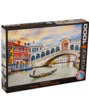 Παζλ Eurographics 1000 κομμάτια - Η Γέφυρα του Ριάλτο, Βενετία   -1