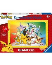 Παζλ δαπέδου Ravensburger 125 κομμάτια  - Pokemon -1