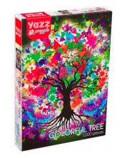 Παζλ Yazz Puzzle  1000 κομμάτια - Πολύχρωμο δέντρο