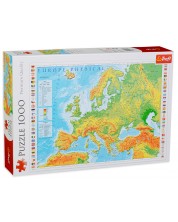 Παζλ Trefl 1000 κομμάτια - Ο χάρτης της Ευρώπης