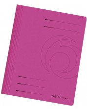 Φάκελος με έλασμα Herlitz ,ροζ -1