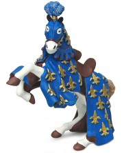 Φιγούρα  Papo The Medieval Era – Το άλογο του πρίγκιπα Φιλίππου, σε μπλε