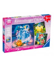 Παζλ Ravensburger 3 x 49 κομμάτια - Πριγκίπισσες της Disney