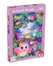 Παζλ Schmidt 200 κομμάτια - Κουκουβάγιτσες -1